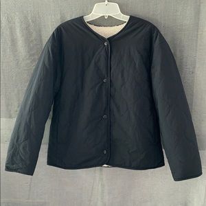 Uniqlo Pile-Lined Fleece Quilted Reversible Jacket